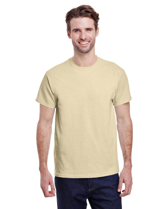 Gildan Adult Heavy Cotton 8.8 oz./lin. yd. T-Shirt | G500 | Natural • Turnaround: 2-5 Business Days