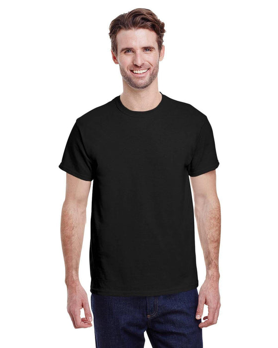 Gildan Adult Heavy Cotton 8.8 oz./lin. yd. T-Shirt | G500 | Black • Turnaround: 2-5 Business Days