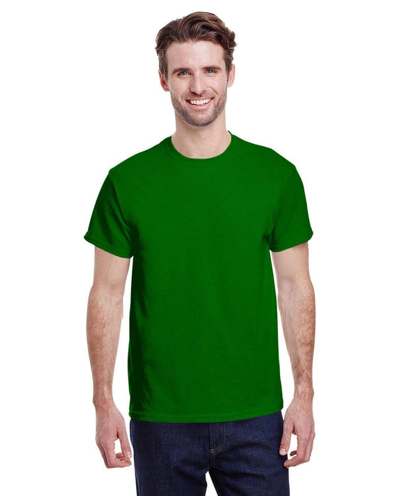 Gildan Adult Heavy Cotton 8.8 oz./lin. yd. T-Shirt | G500 | Irish Green • Turnaround: 2-5 Business Days