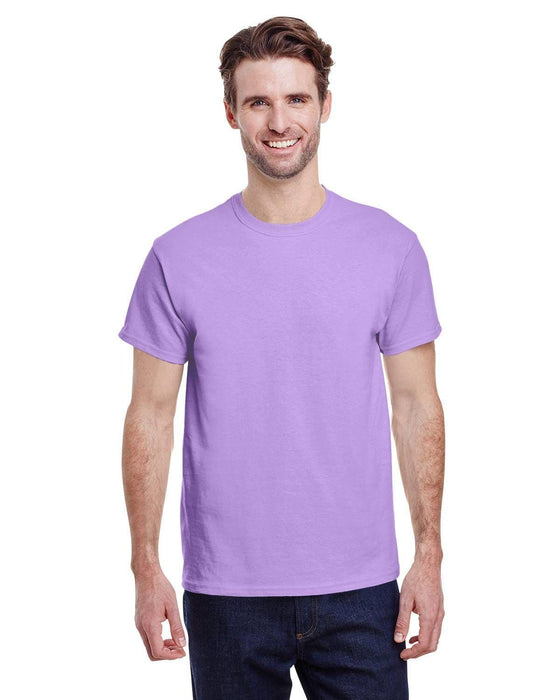 Gildan Adult Heavy Cotton 8.8 oz./lin. yd. T-Shirt | G500 | Violet • Turnaround: 2-5 Business Days
