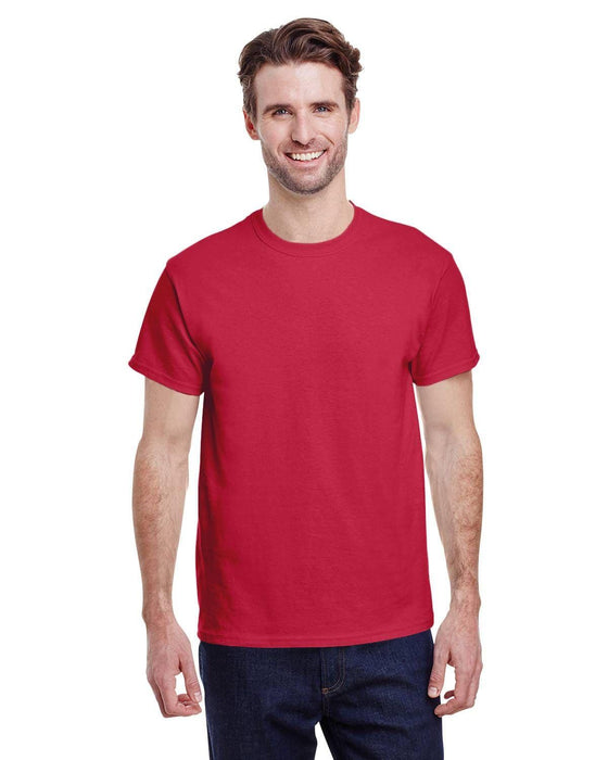 Gildan Adult Heavy Cotton 8.8 oz./lin. yd. T-Shirt | G500 | Antque Cherry Rd • Turnaround: 2-5 Business Days