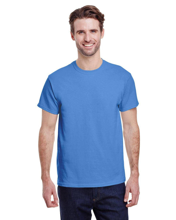 Gildan Adult Heavy Cotton 8.8 oz./lin. yd. T-Shirt | G500 | Carolina Blue • Turnaround: 2-5 Business Days