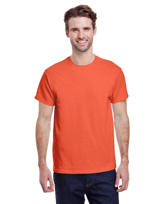 Gildan Adult Heavy Cotton 8.8 oz./lin. yd. T-Shirt | G500 | Antique Orange • Turnaround: 2-5 Business Days