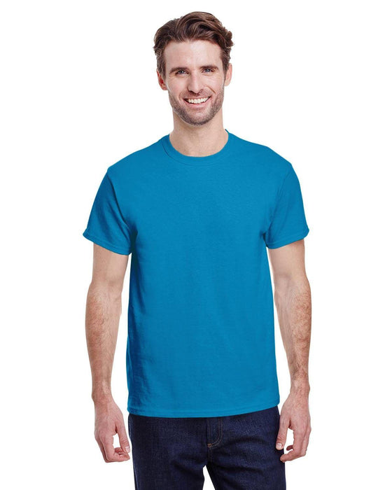 Gildan Adult Heavy Cotton 8.8 oz./lin. yd. T-Shirt | G500 | Antique Shapphire • Turnaround: 2-5 Business Days