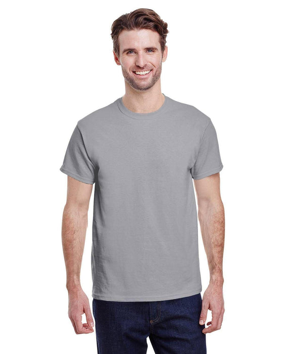 Gildan Adult Heavy Cotton 8.8 oz./lin. yd. T-Shirt | G500 | Gravel • Turnaround: 2-5 Business Days