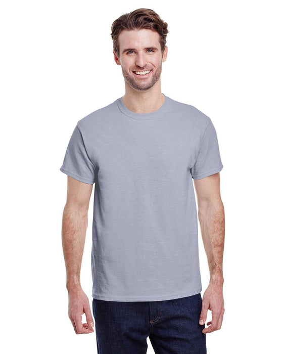 Gildan Adult Heavy Cotton 8.8 oz./lin. yd. T-Shirt | G500 | Ice Grey • Turnaround: 2-5 Business Days