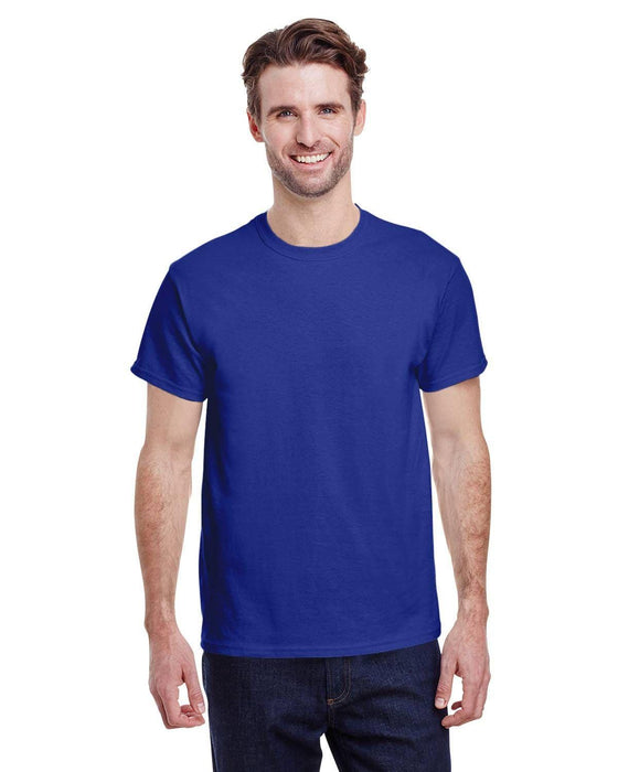 Gildan Adult Heavy Cotton 8.8 oz./lin. yd. T-Shirt | G500 | Cobalt • Turnaround: 2-5 Business Days