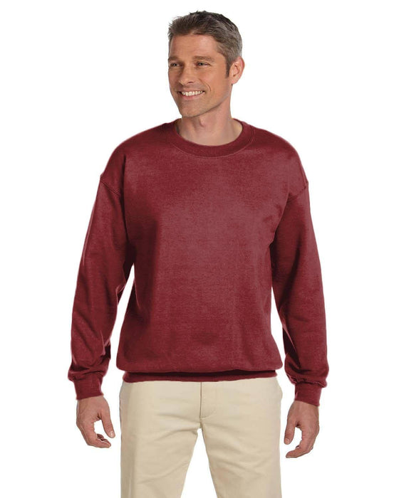 Gildan Adult Heavy Blend 13.3 oz./lin. yd., 50/50 Fleece Crew | G180 | Maroon • Turnaround: 2-5 Business Days