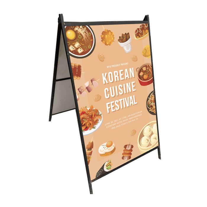 A-Frame Signs • Turnaround: 4-5 Business Days