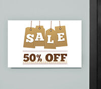 24pt/40pt Display Board • Turnaround: 4-5 Business Days