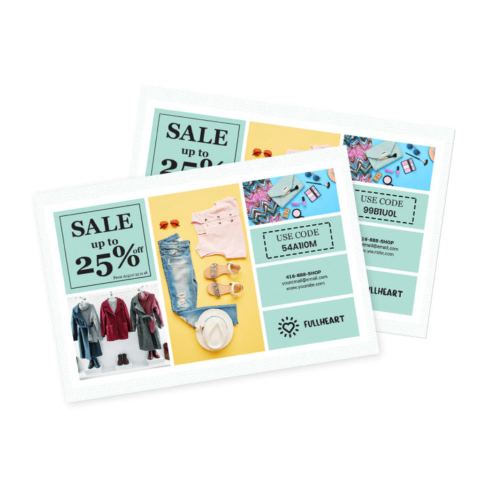 Variable Printing (14pt) • Turnaround: 4-6 Business Days