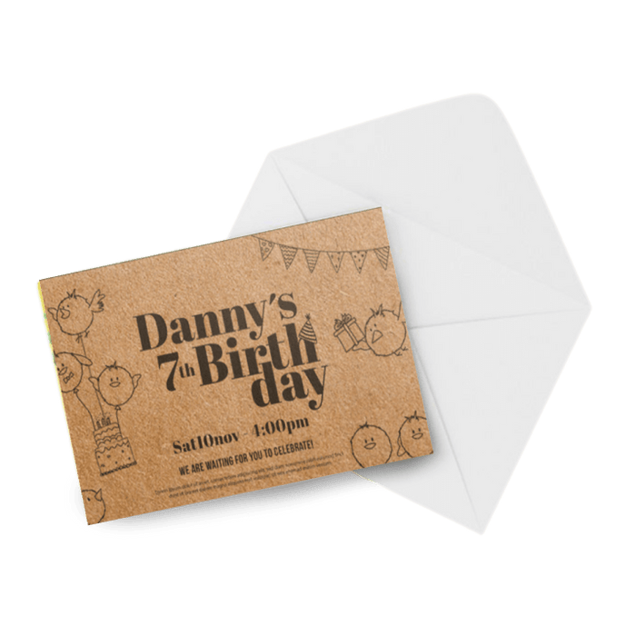 18pt Kraft Paper • Turnaround: 4-5 Business Days