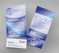 14pt + UV High Gloss • Turnaround: 4-5 Business Days